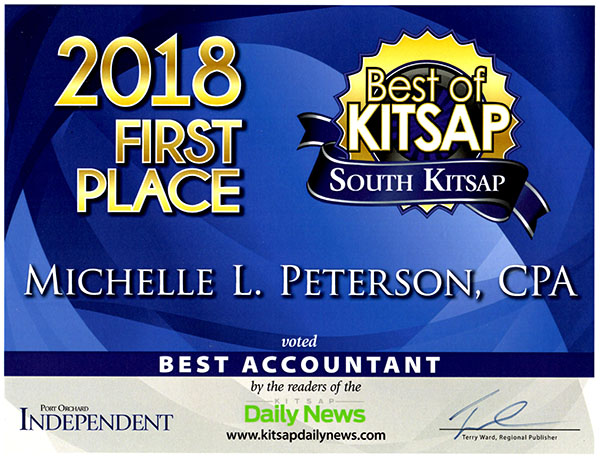 2018 First Place Best Accountant